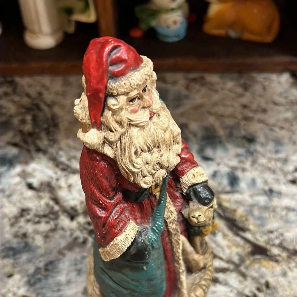 Vintage Santa Claus Holiday Decor